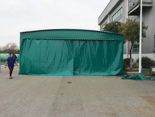 肥東縣大型倉庫雨棚
